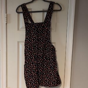 Xhilaration Black Floral Mini Dress